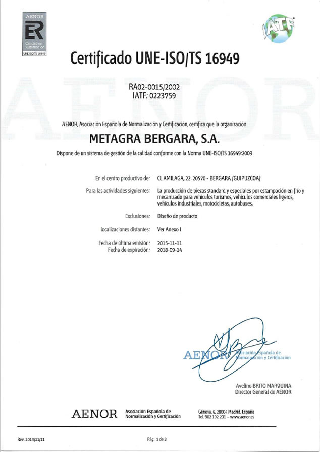 Política de calidad